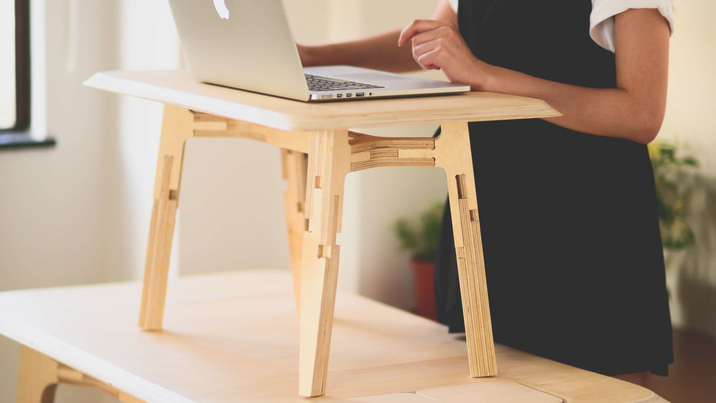 ButterPly Desks stacked
