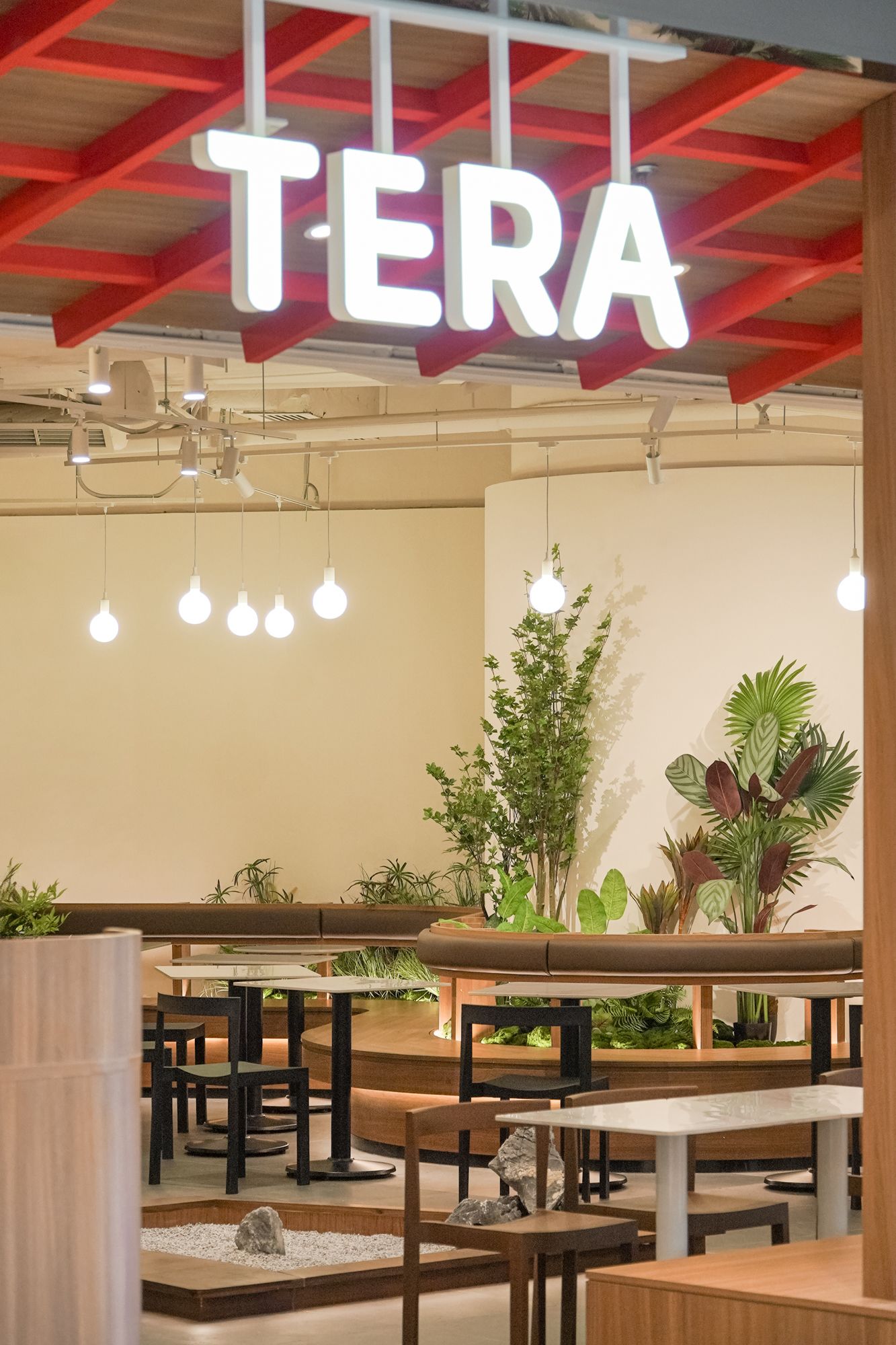 Tera the wai Pancake house signage close up