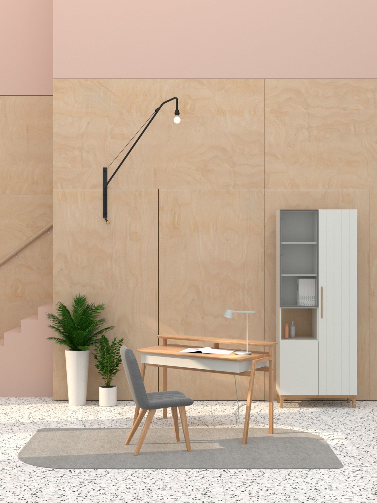 Nuordic work area mood