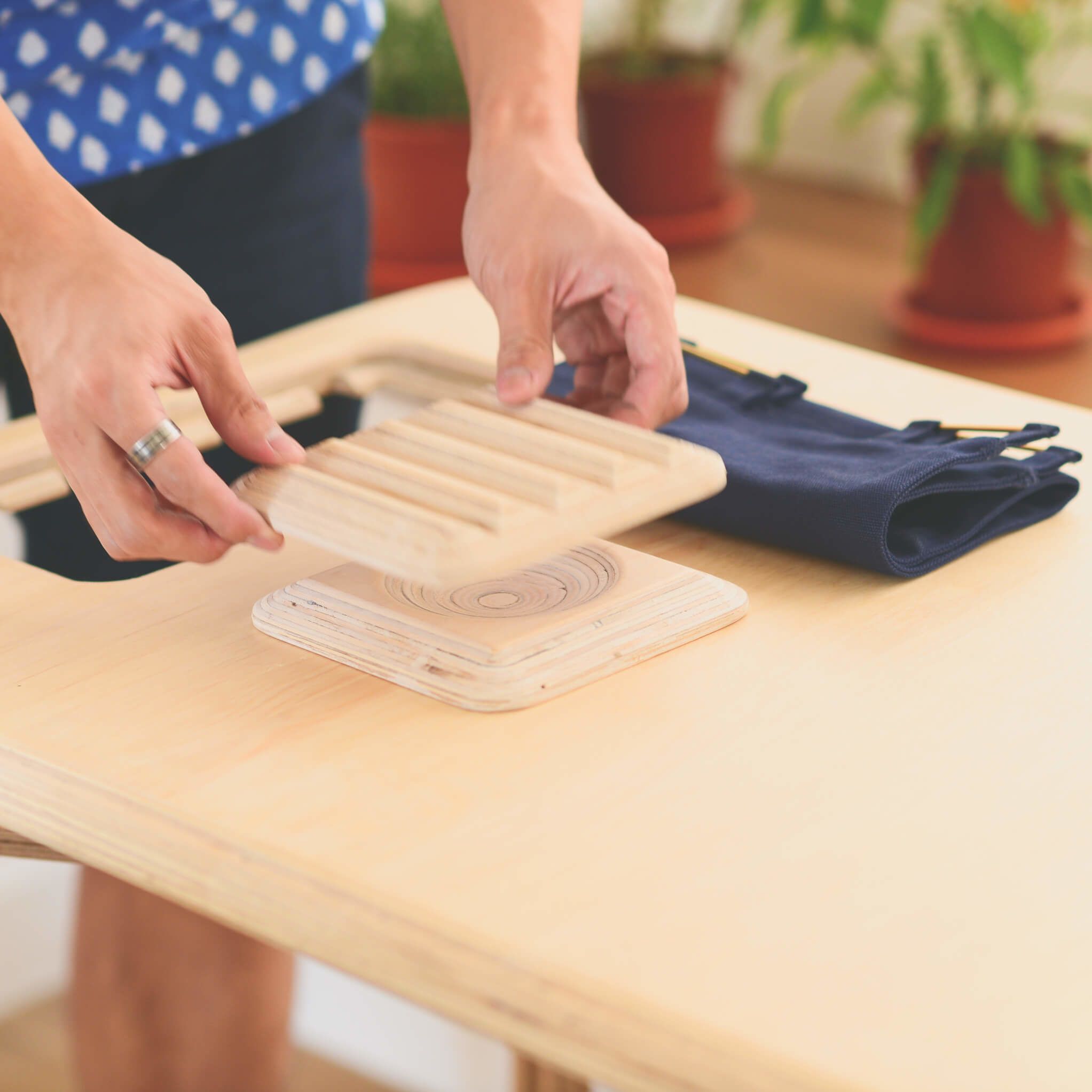 ButterPly Desks compartment detail