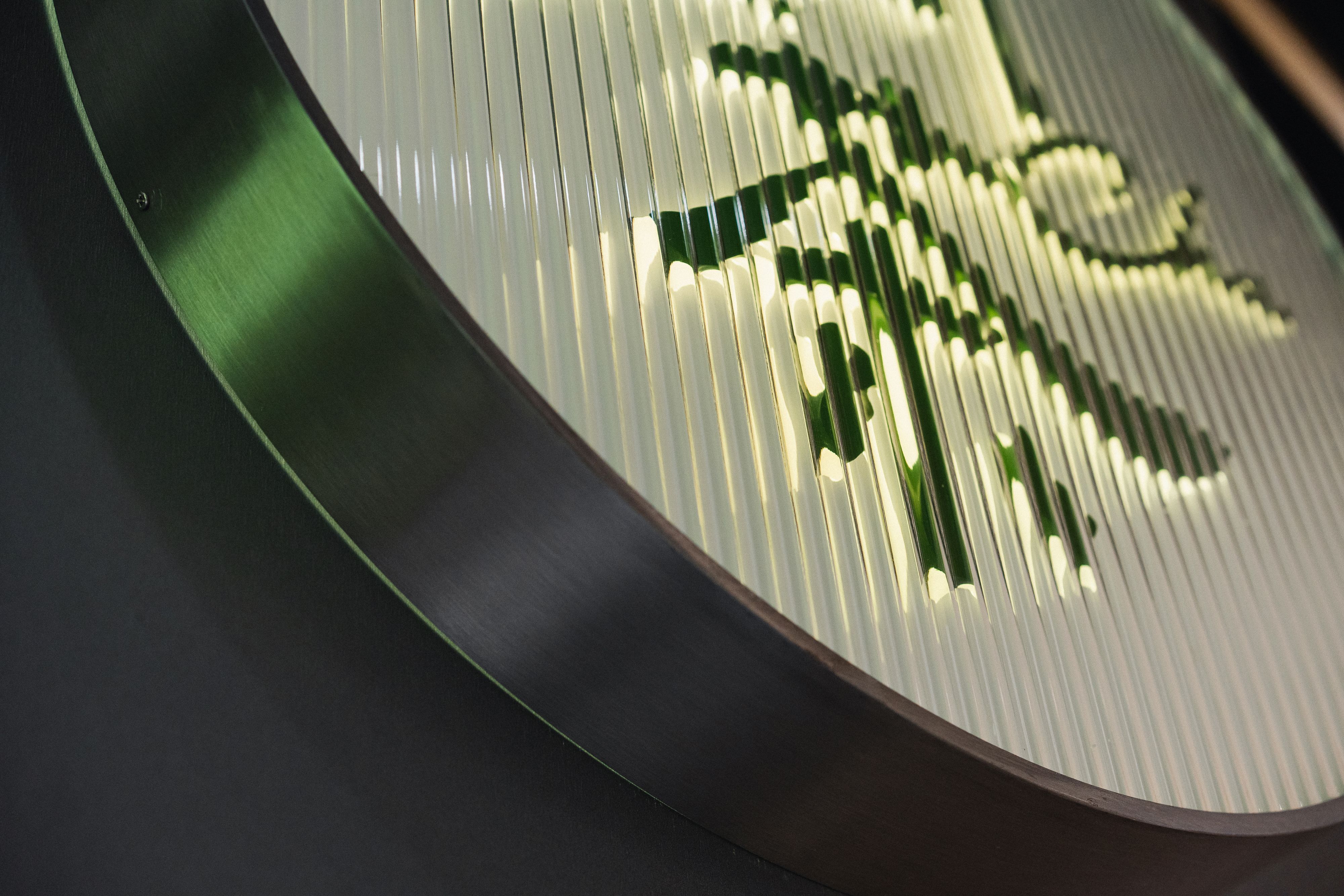 Hancha Tea shop signage close up