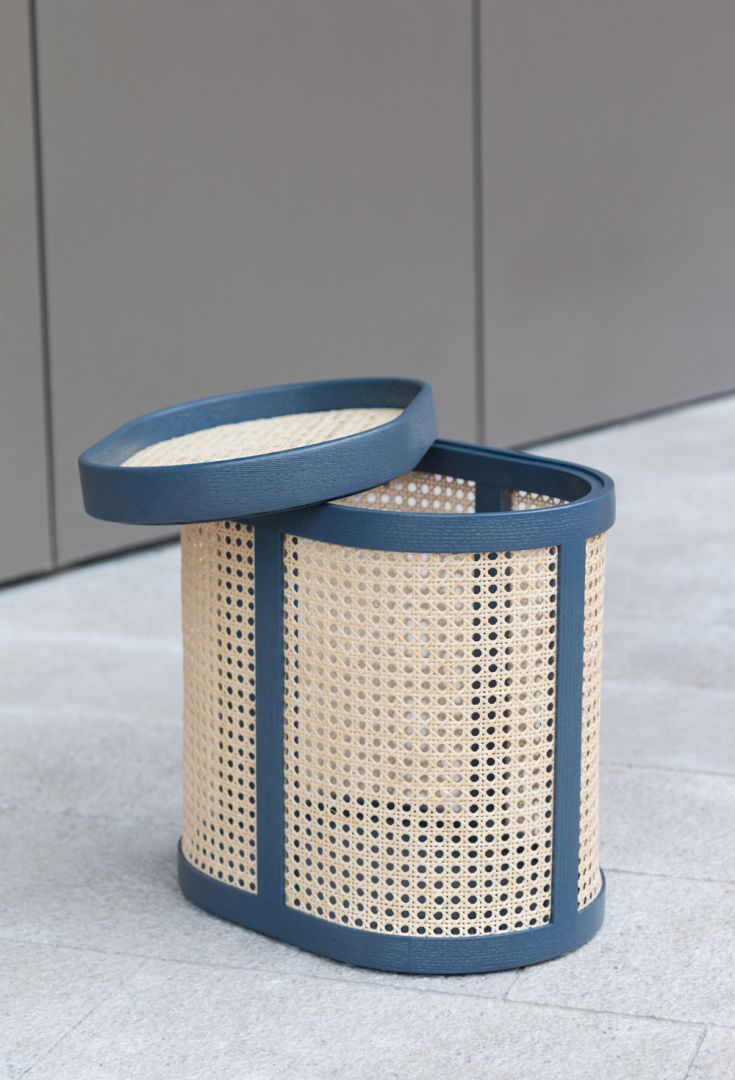 Rattan Table storage