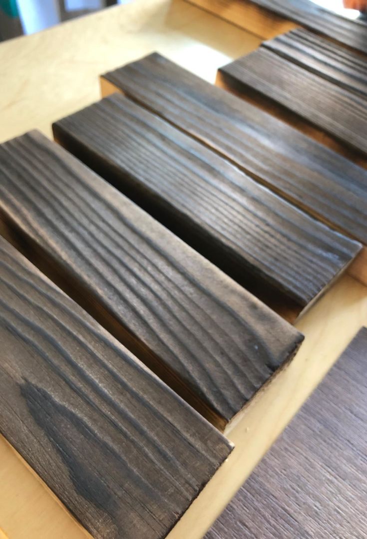 Tera yoho Shou Sugi Ban Process