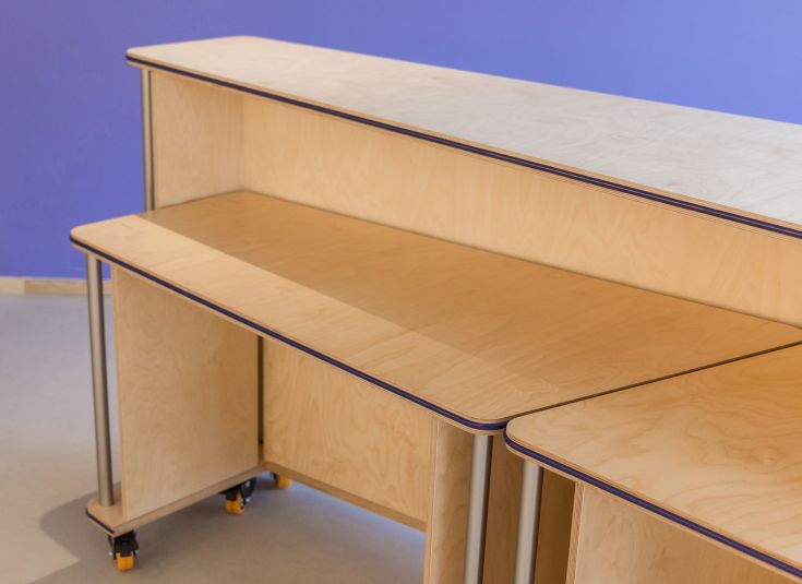 MIT Furniture Series desk detail