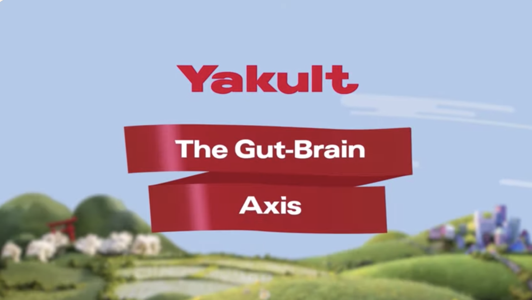The gut-brain axis, title creative