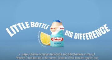 Yakult Balance little bottle big difference end frame