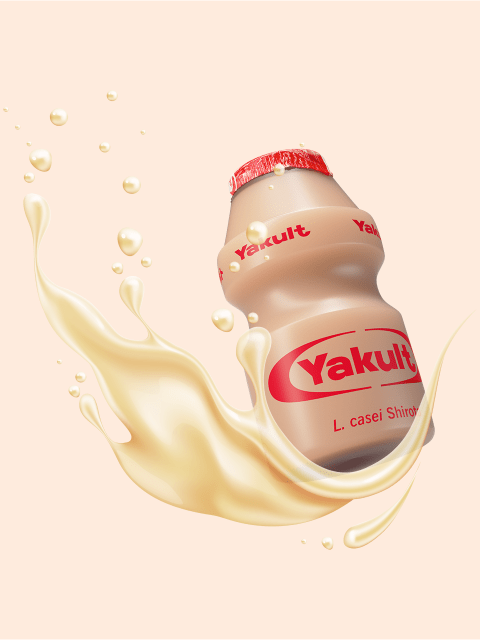 Yakult Original Fläschchen.