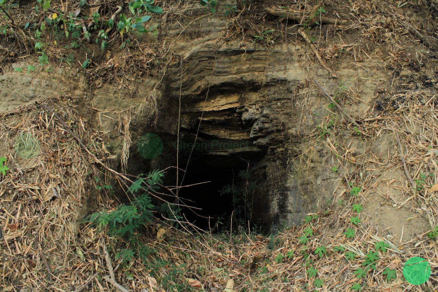 gua jepang di danau setu patok
