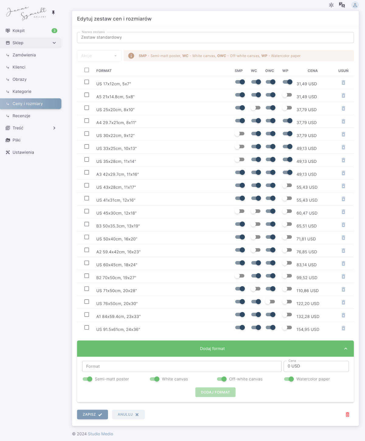 Watercolor Paintings Gallery