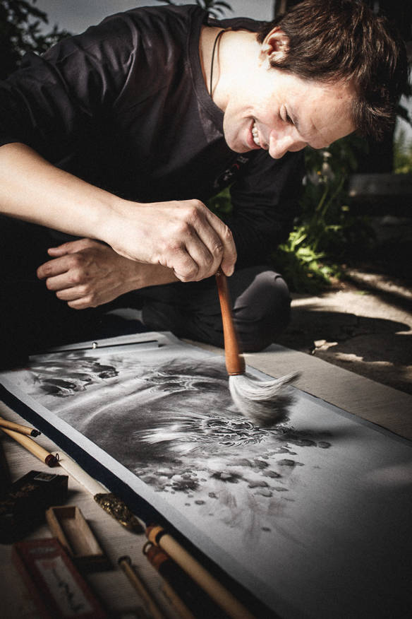 Sumi-e Mariusz Szmerdt