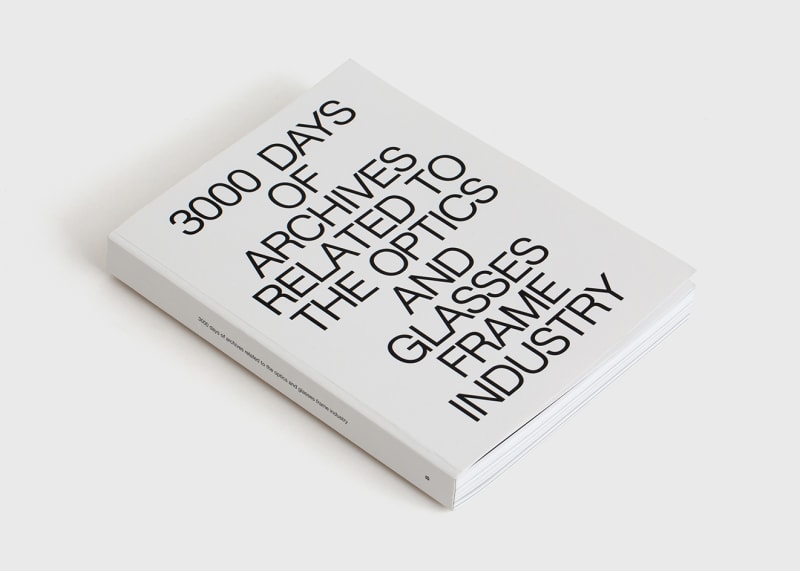 BIDULES’ FIRST BOOK: “3000 Days of Archives Related to the Optics and Glasses Frame Industry”