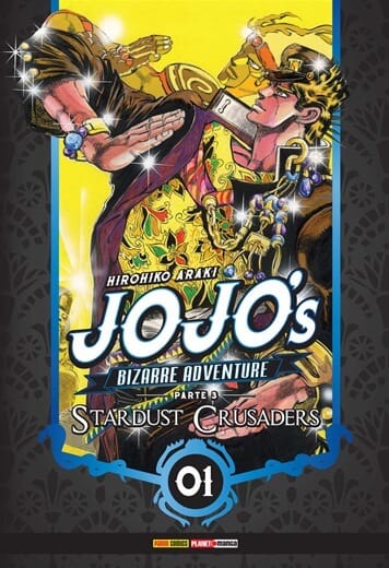 Capa do Jojo's Bizarre Adventure - Parte 3: Stardust Crusaders - Vol. 1