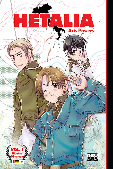 Capa do Hetalia - Vol. 1
