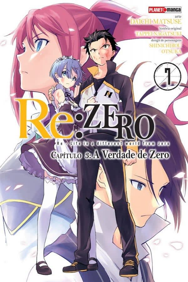 Capa do Re: Zero Capitulo 3 - A Verdade De Zero - Vol. 7