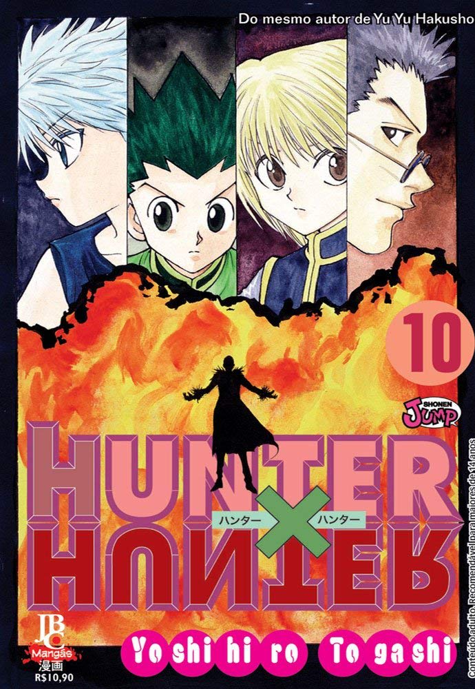 Capa do Hunter X Hunter - Vol. 10