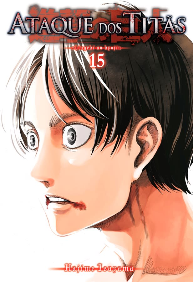 Capa do Ataque dos Titãs - Vol. 15