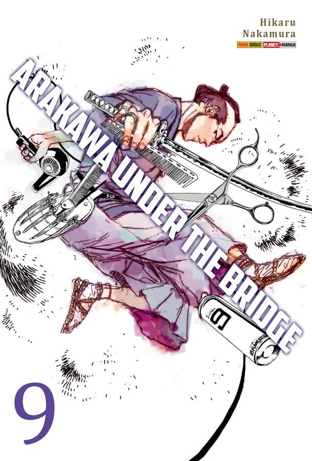 Capa do Arakawa Under The Bridge - Vol. 9