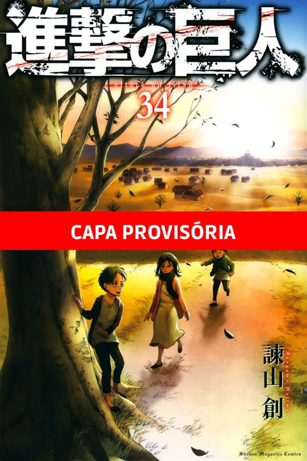 Ataque dos Titãs - Vol. 34