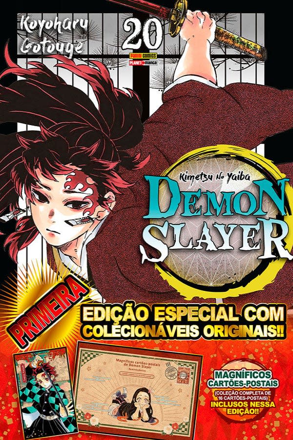 Capa do Demon Slayer - Kimetsu No Yaiba - Edição Especial - Vol. 20