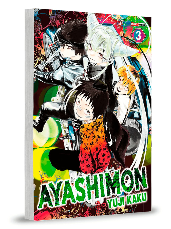 Capa do Ayashimon - Vol. 3
