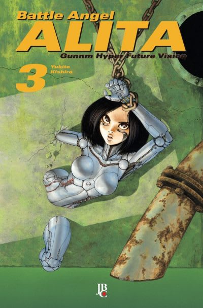 Capa do Battle Angel Alita - Vol. 3
