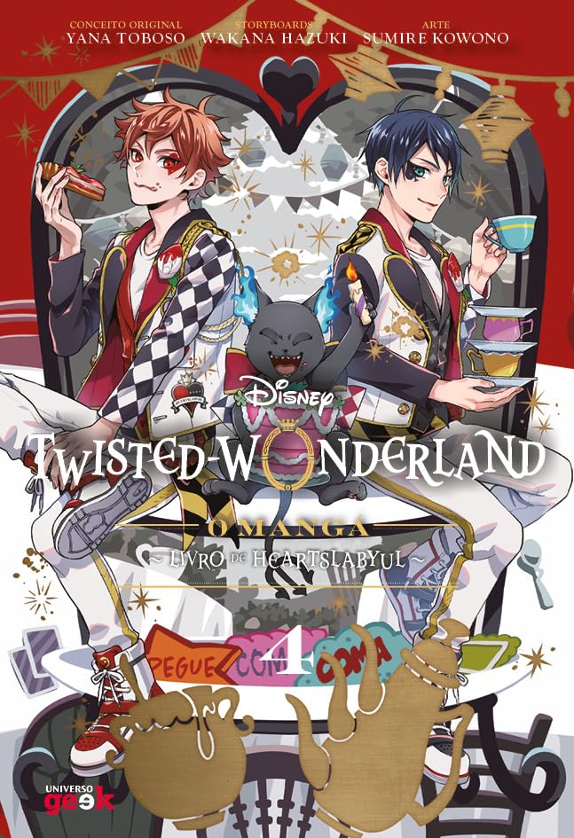 Twisted-wonderland: O Mangá - Livro De Heartslabyul - Vol. 4