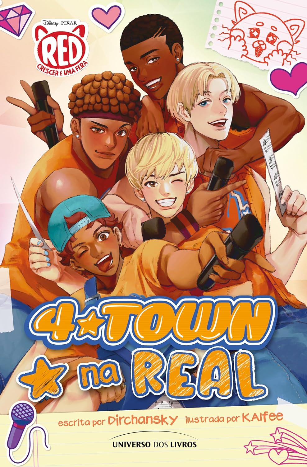 Capa do 4*town Na Real (mangá Americano) - Vol. Único