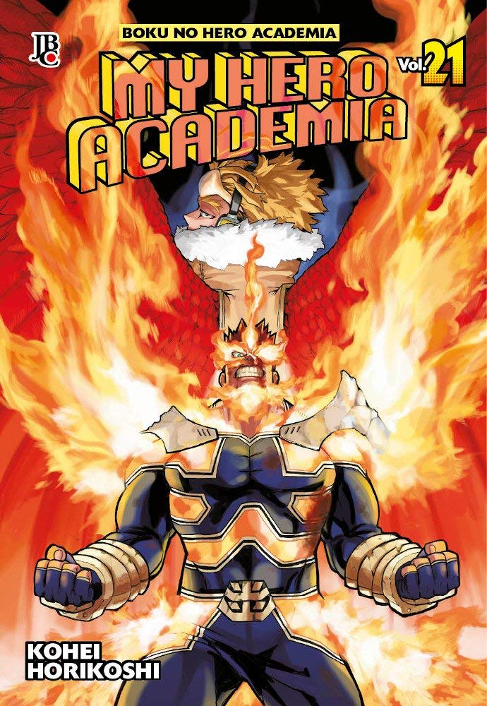 Capa do My Hero Academia - Vol. 21