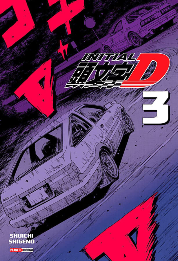 Capa do Initial D - Vol. 3