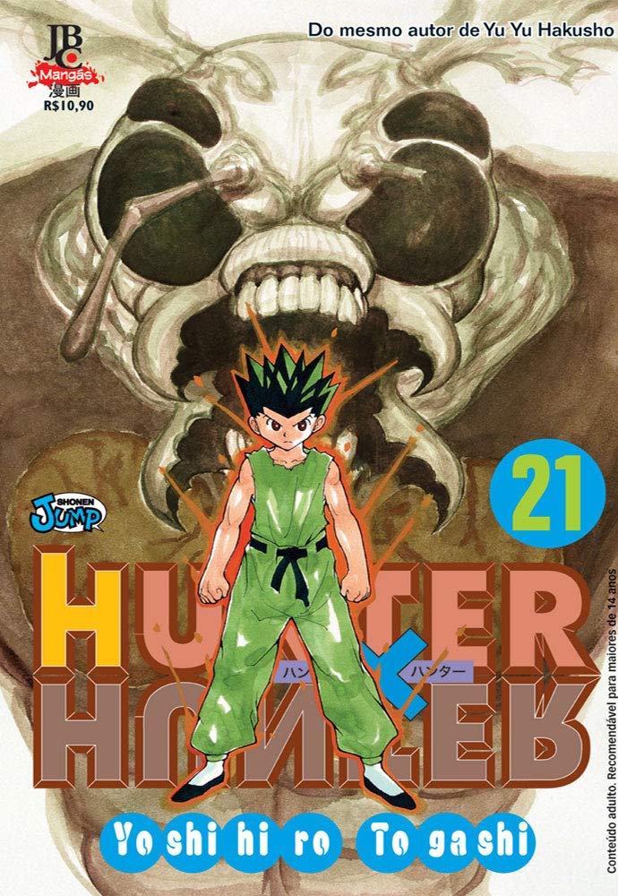 Capa do Hunter X Hunter - Vol. 21