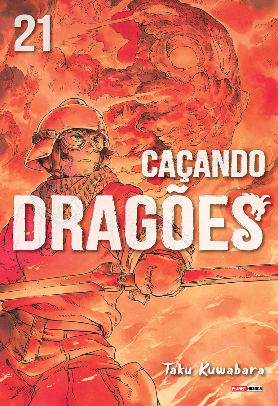 Capa do Caçando Dragões - Vol. 21