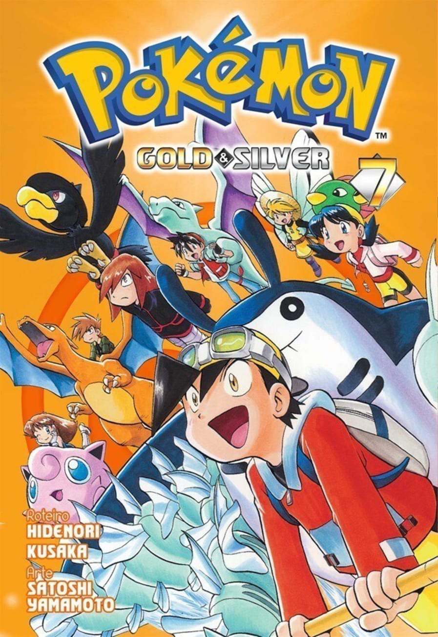 Capa do Pokémon Gold & Silver - Vol. 7