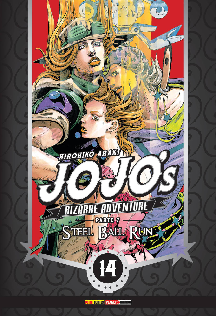 Capa do Jojo'S Bizarre Adventure – Parte 7 – Steel Ball Run - Vol. 14