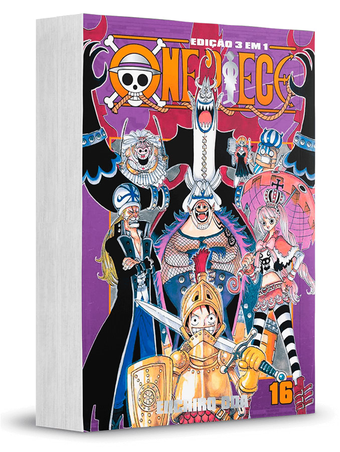 One Piece 3 Em 1 - Vol. 16