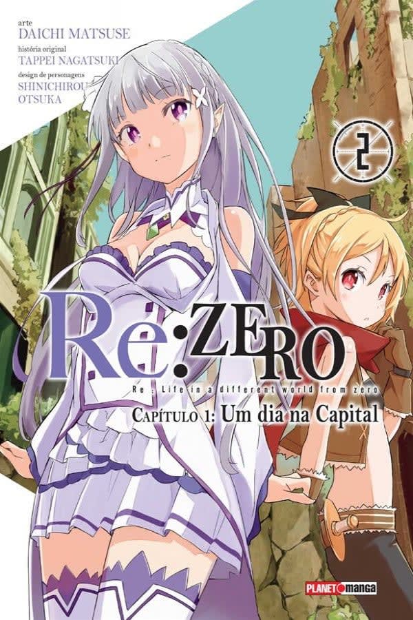 Capa do Re: Zero Capítulo 1: Um Dia Na Capital - Vol. 2