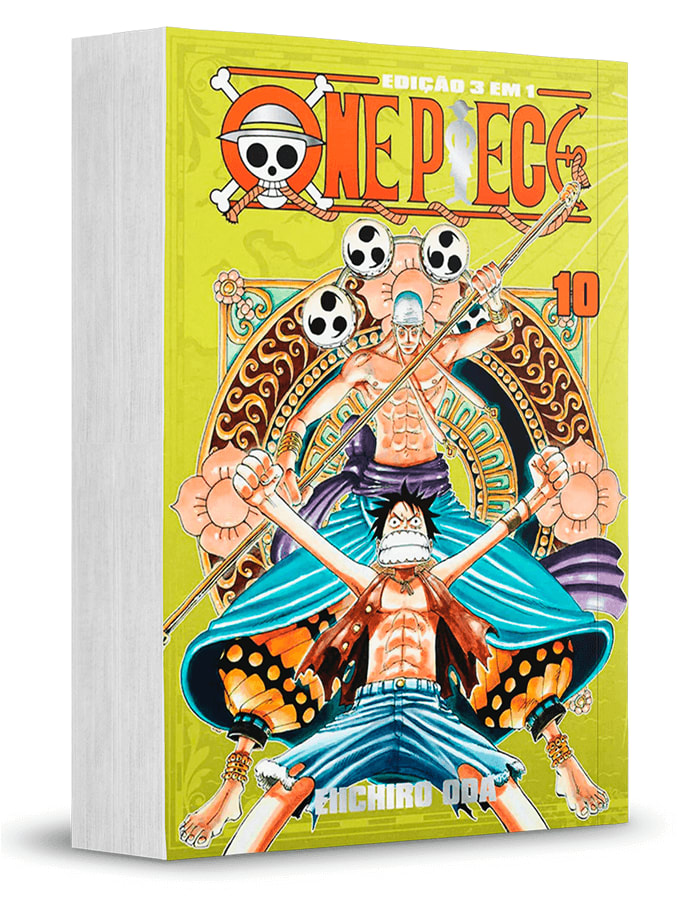 One Piece 3 Em 1 - Vol. 10