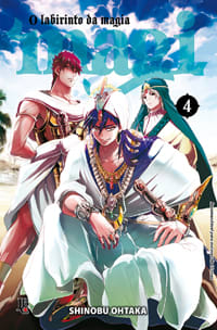 Capa do Magi: O Labirinto Da Magia - Vol. 4