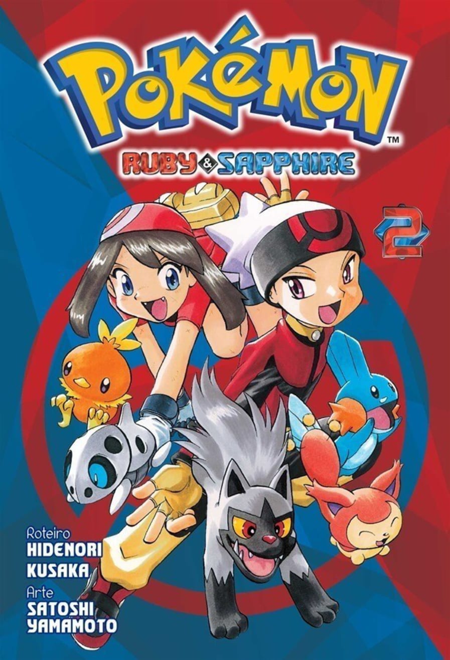 Capa do Pokémon Ruby & Sapphire - Vol. 2