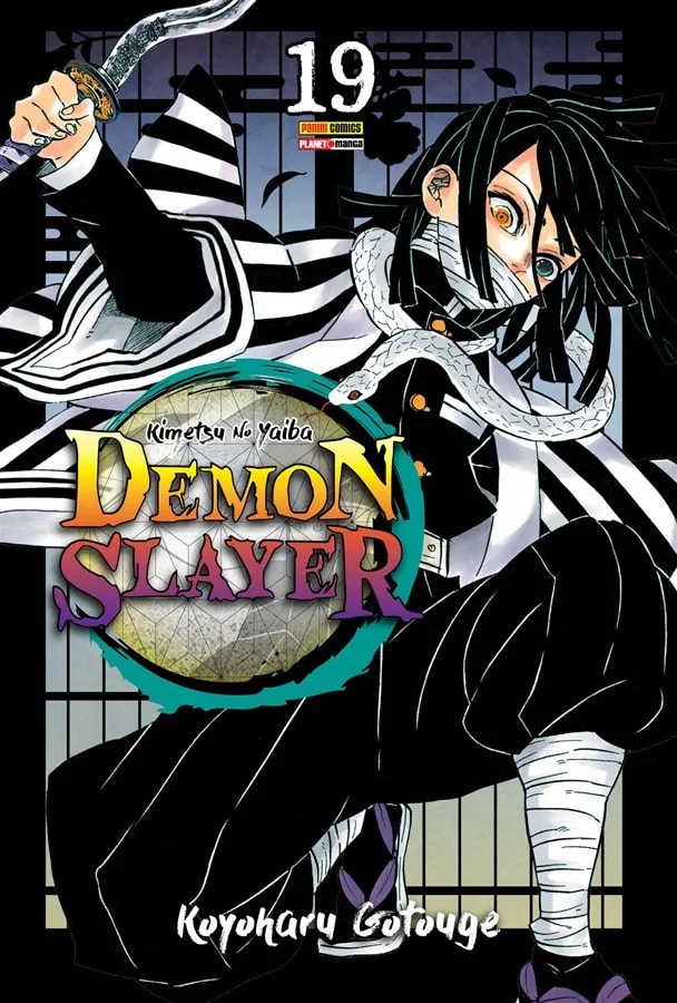 Capa do Demon Slayer - Kimetsu no Yaiba - Vol. 19
