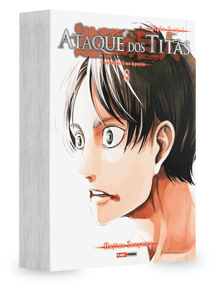 Ataque Dos Titãs (2 Em 1) - Vol. 8