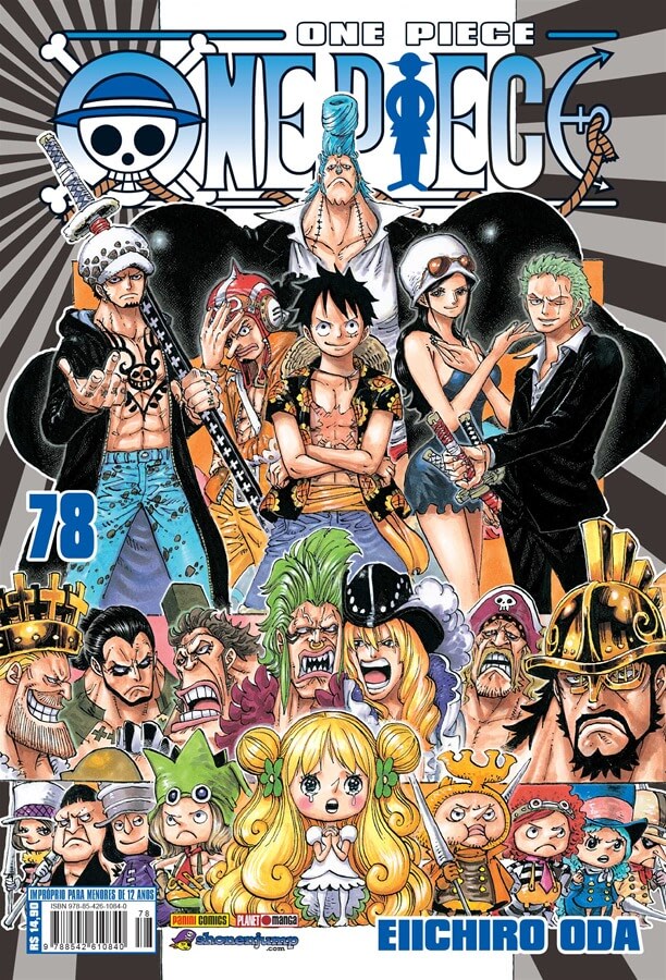Capa do One Piece - Vol. 78