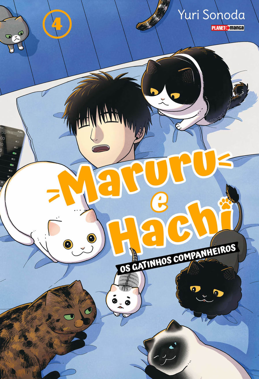 Capa do Maruru E Hachi: Os Gatinhos Companheiros - Vol. 4
