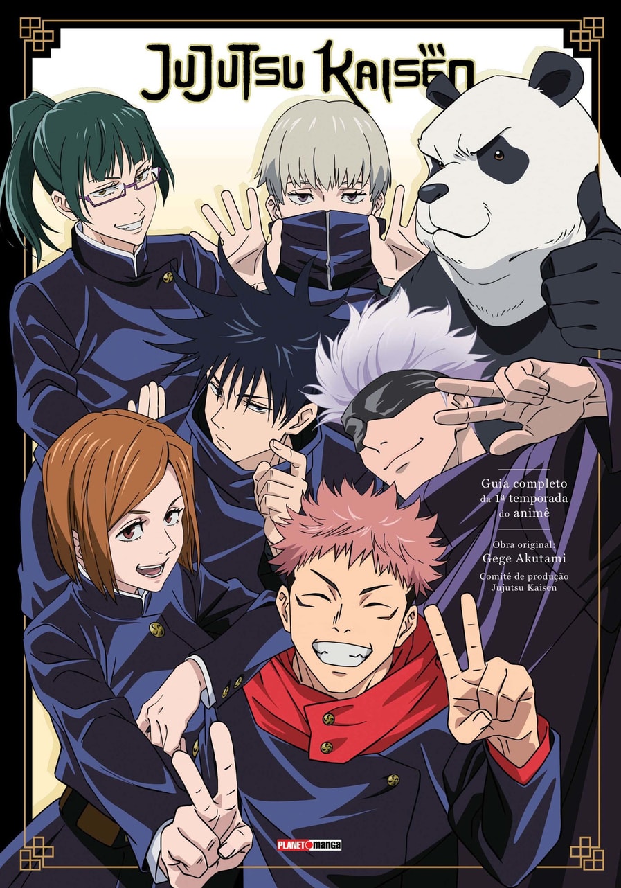 Capa do Jujutsu Kaisen - Guia Completo Da ª Temporada Do Animê - Vol. 1