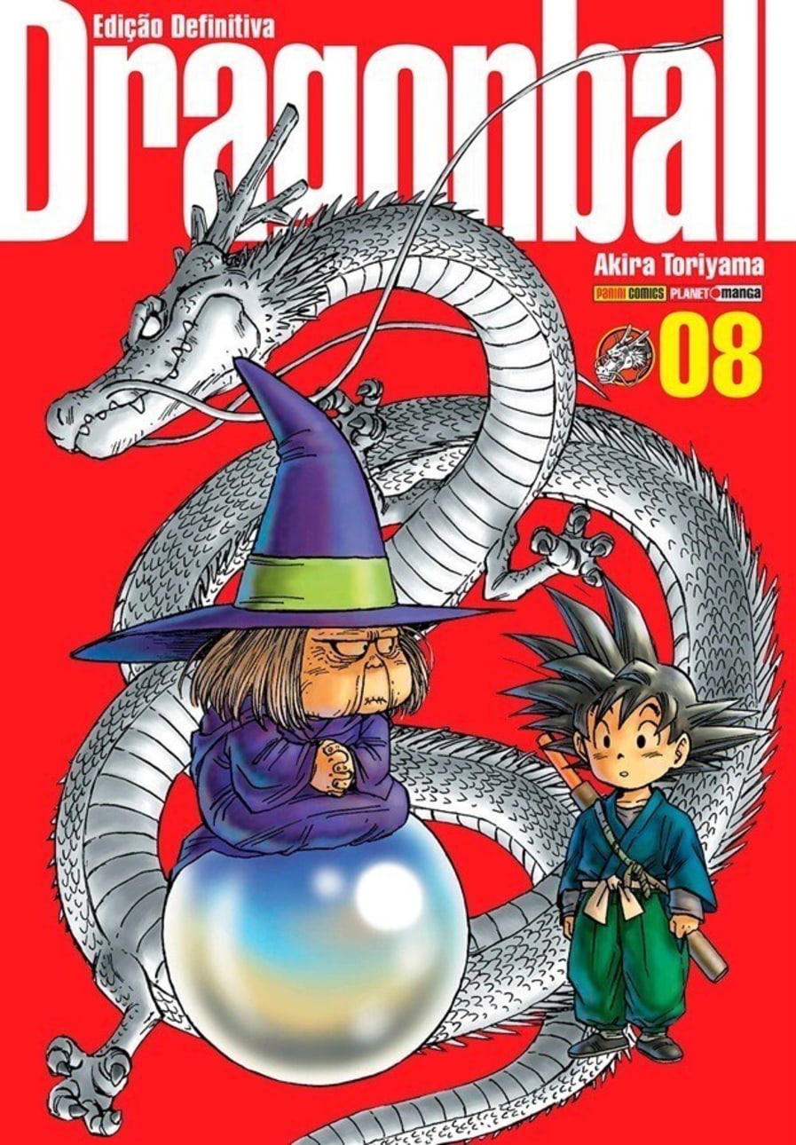 Capa do Dragon Ball - Edição Definitiva (capa Dura) - Vol. 8