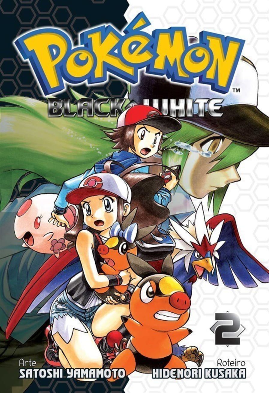 Capa do Pokémon Black & White - Vol. 2