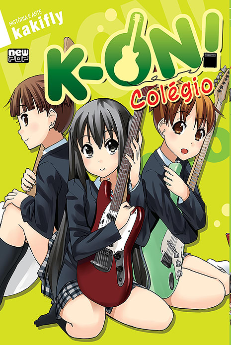Capa do K-on! – Colégio - Vol. 1