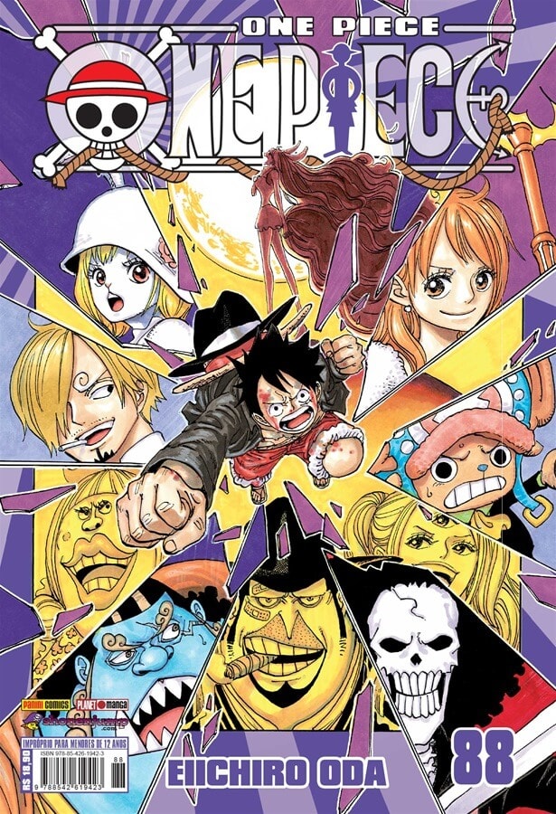 Capa do One Piece - Vol. 88