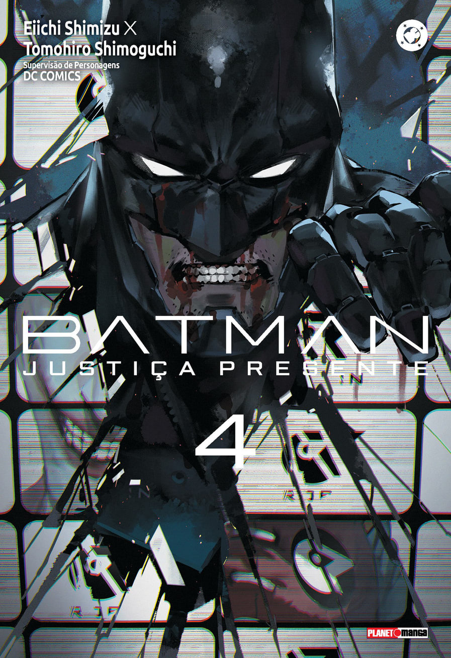 Capa do Batman: justiça presente - Vol. 4