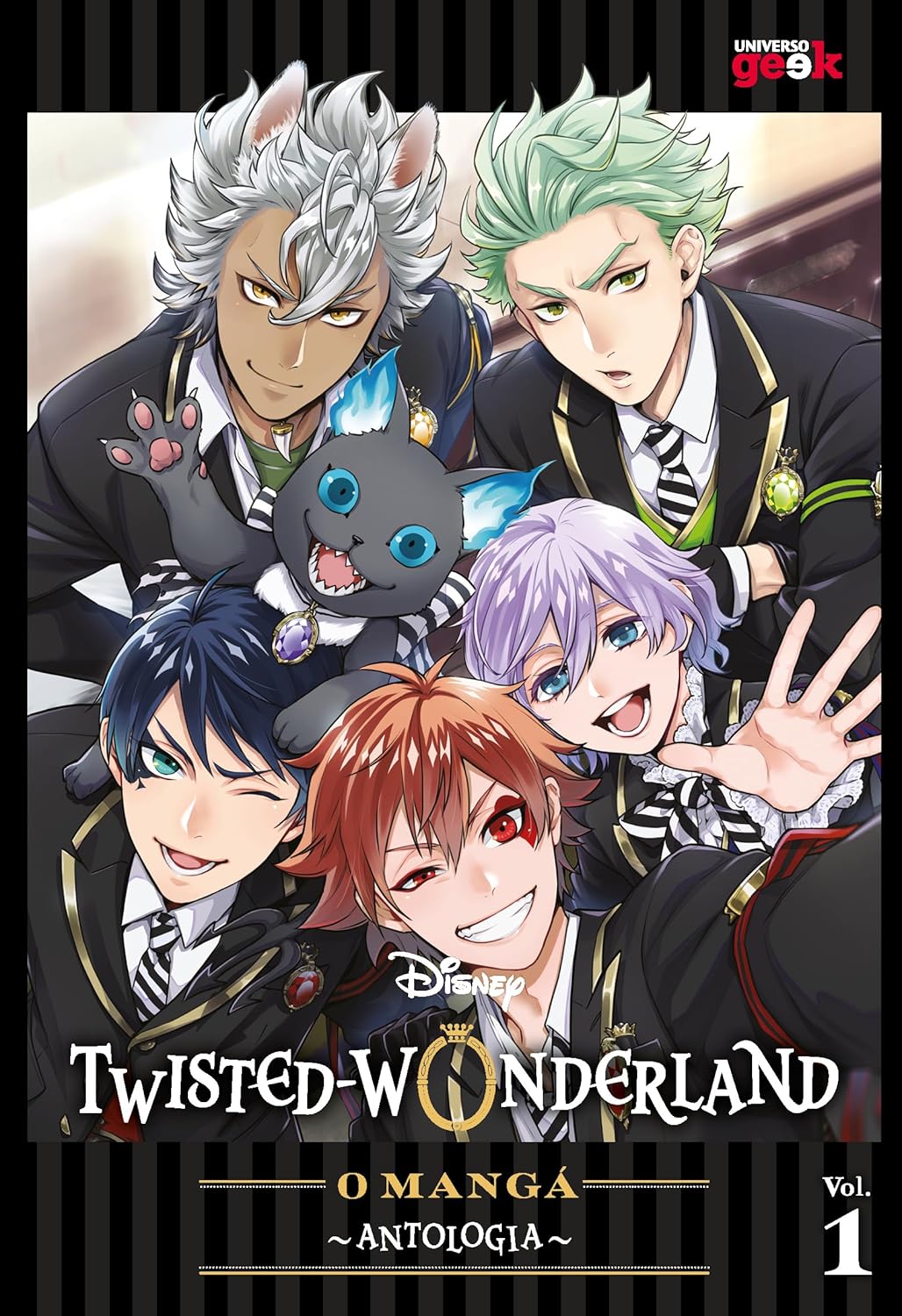 Capa do Twisted-wonderland: Antologia - Vol. 1