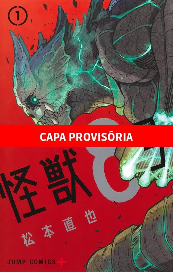 Capa do Kaiju Nº8 - Vol. 1